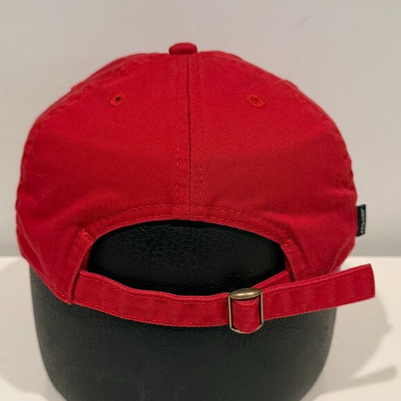 North Carolina NC State Wolfpack Legacy Strapback Adjustable Hat Cap Red - Picture 4 of 7